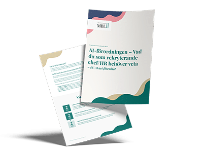 Guide AI-förordningen från Arbetsrättsbyrån MBL 11